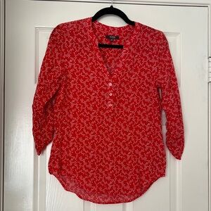 NYDY Casual Blouse Orange Red